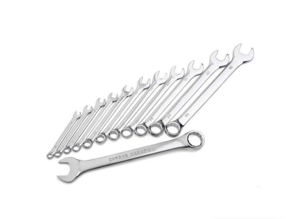 Socket Wrench Combination spanner wrench Set 6mm To 22 mm 12-Piece