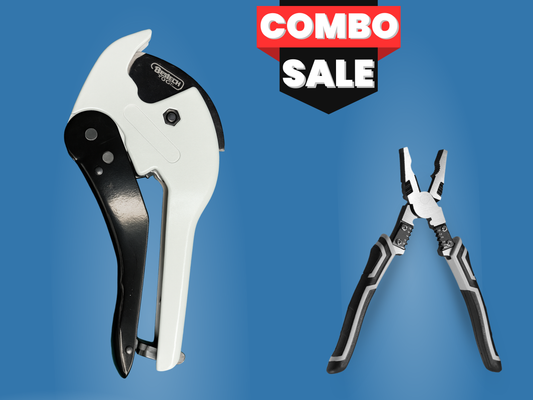 PVC Pipe Cutter + Multifunctional Plier | All-in-One Electrician Tool Combo