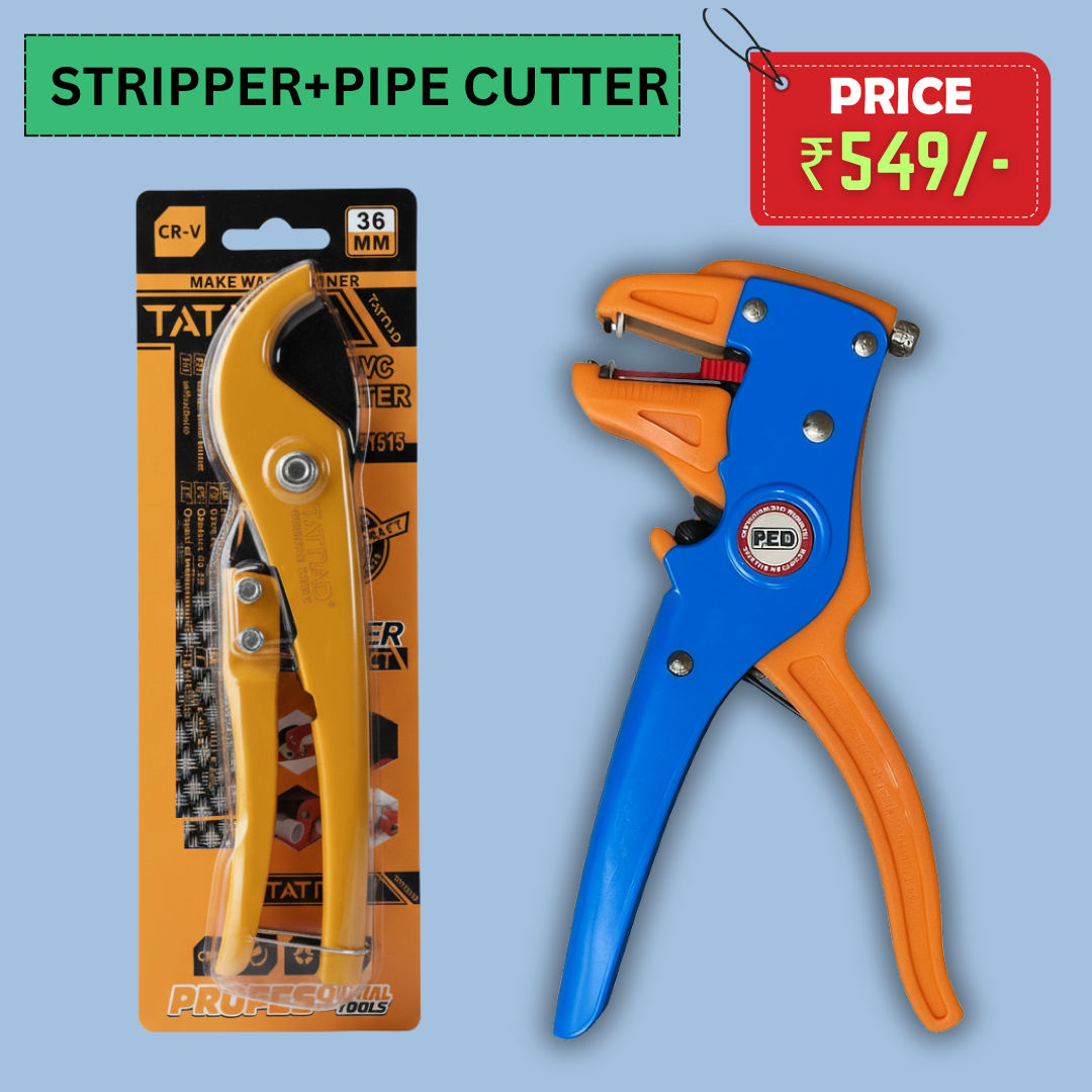 Wire Stripper + PVC Pipe Cutter(32mm)