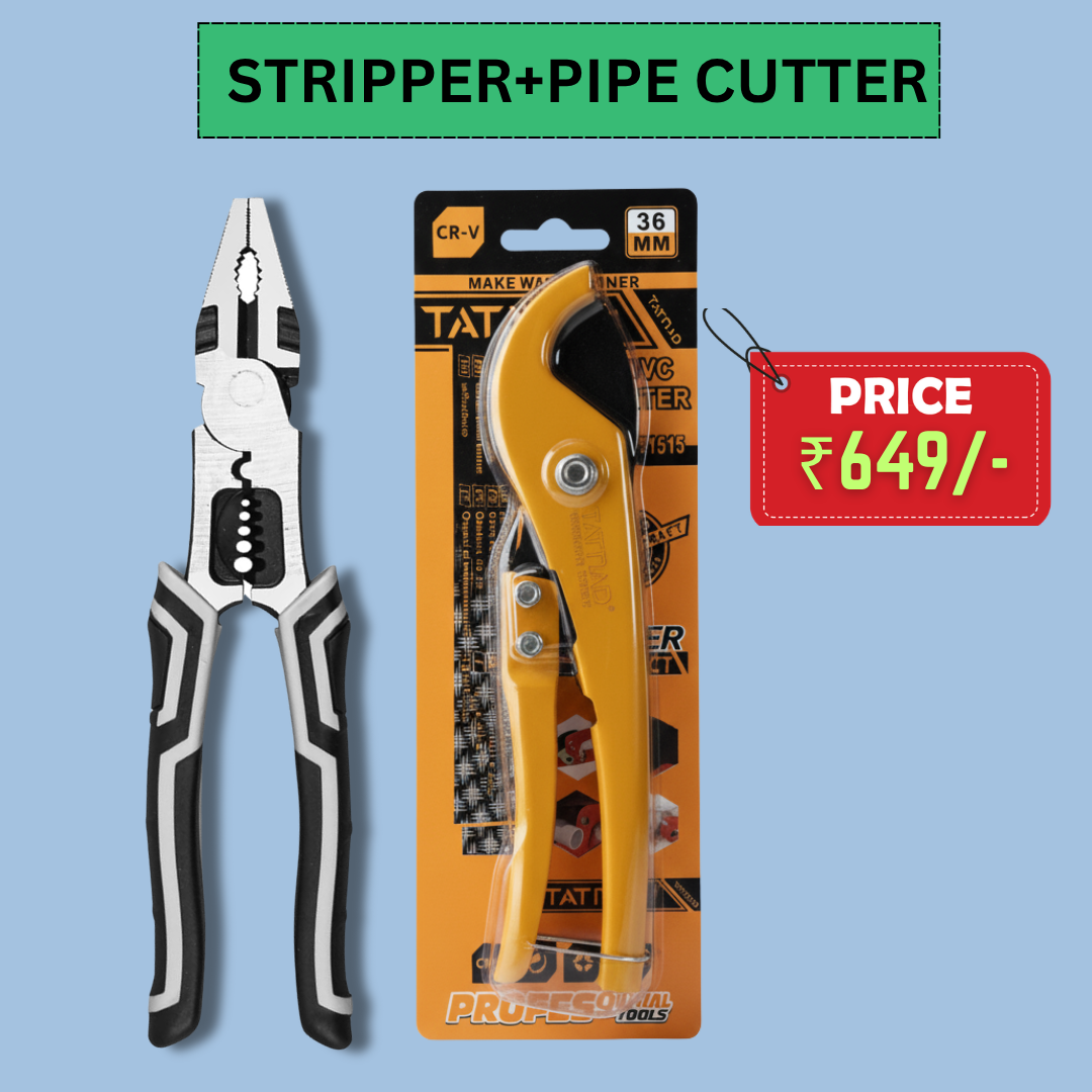 PVC Pipe Cutter (35mm) + Multifunctional Plier