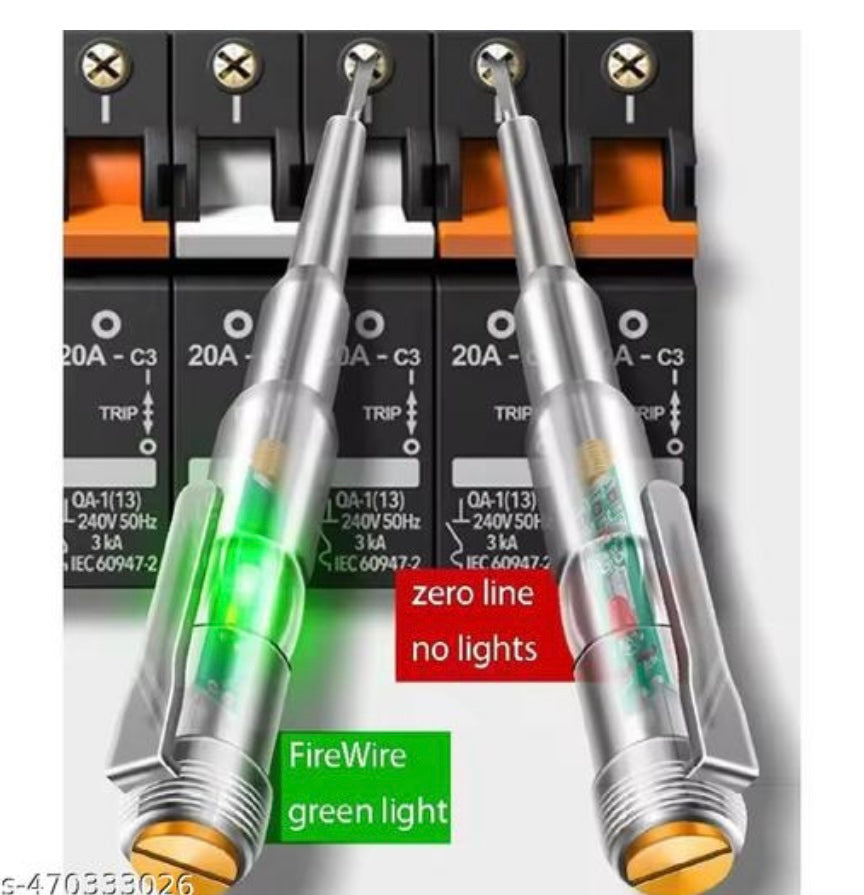Electrical Tester Pen Voltage Test Detector LED