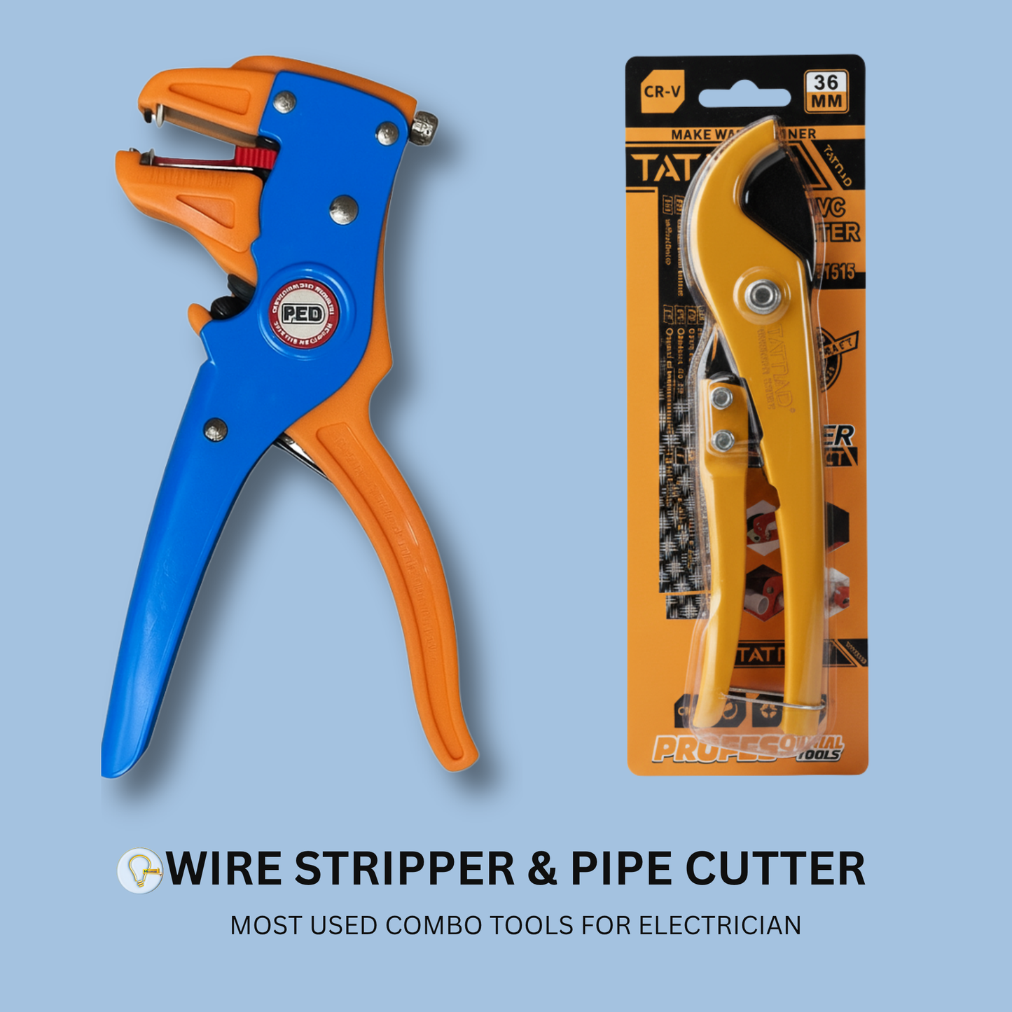 Wire Stripper + PVC Pipe Cutter(32mm)