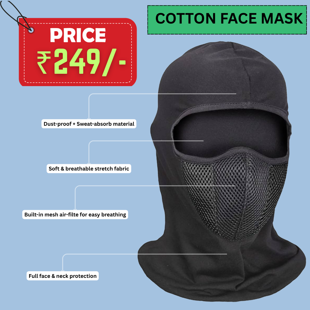Cotton Anti-Dust Protection